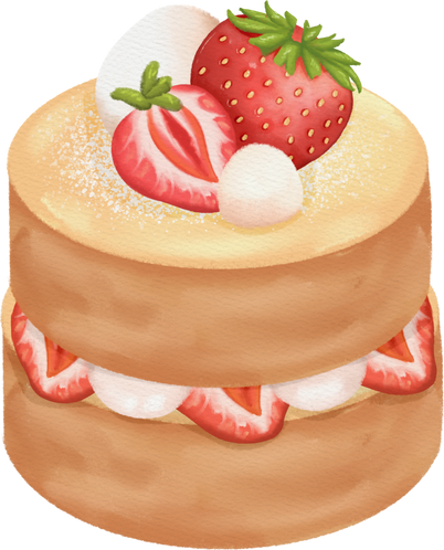 strawberry cake 